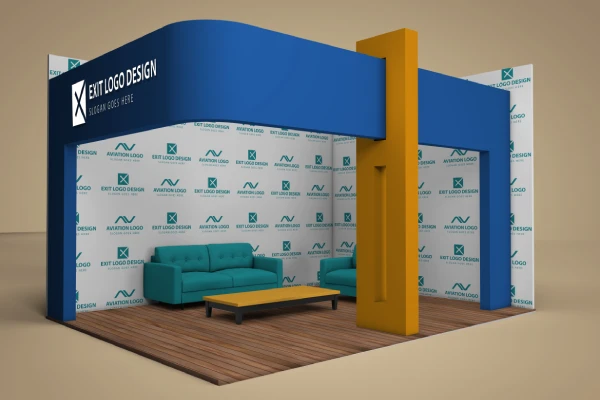 3D Custom Stall Fabrication & Exhibition